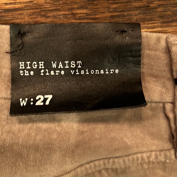 Joes soft high rise flair pants NWT size 27 - Picture 3 of 5